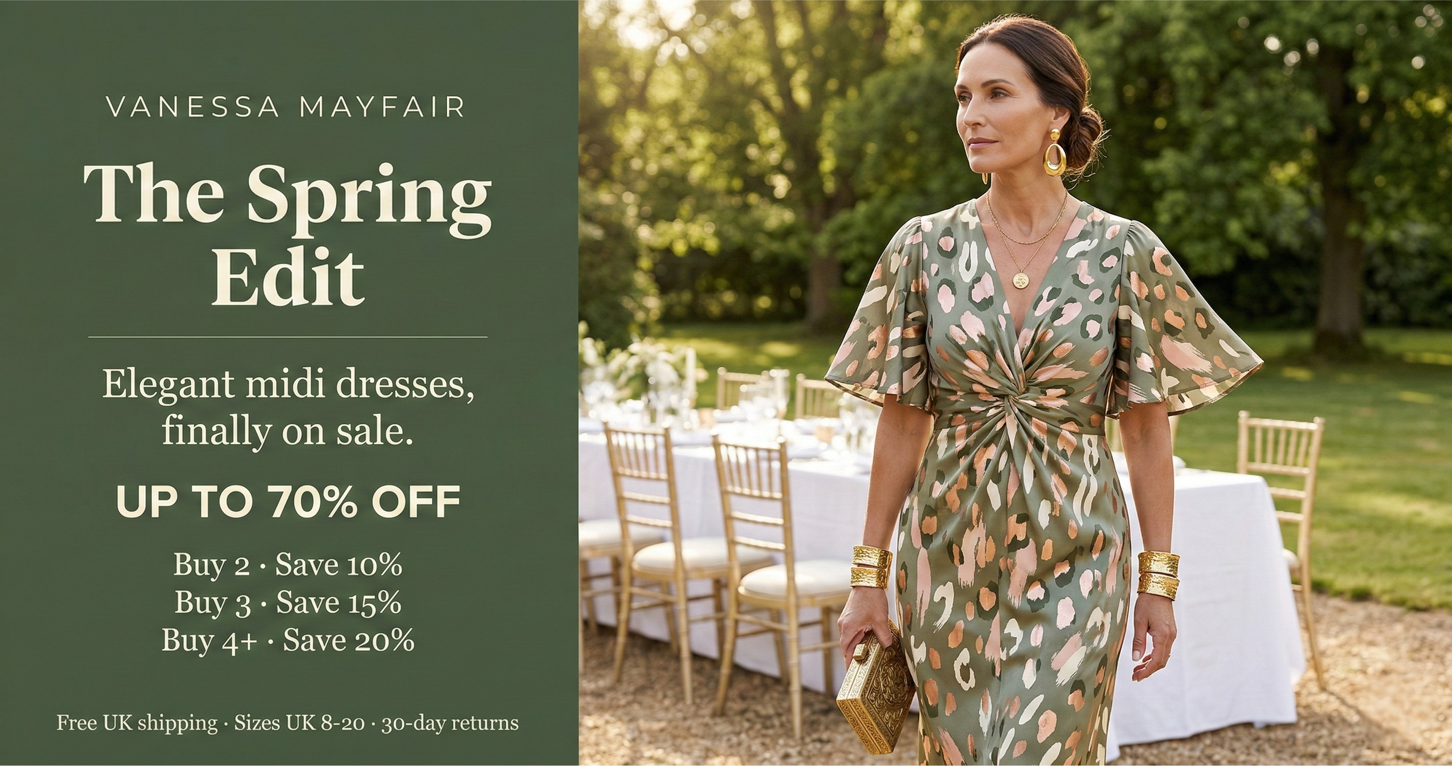 elegant midi dresses uk Johnny Was Makani Floral-Embroidered Mesh Midi Dress – Judees