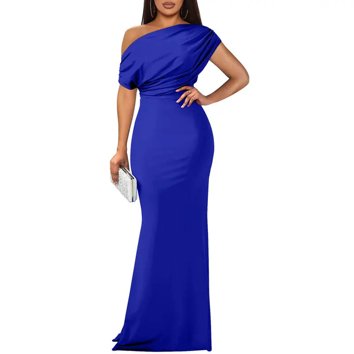ROSELYN™ – Elegant Off-Shoulder Bodycon Evening Gown