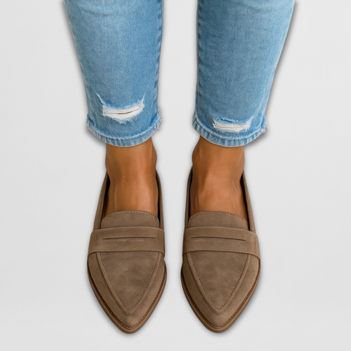 Margot - Suede Comfort Loafers
