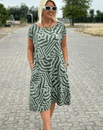 AVELINE™ - Round Neck Summer Dress