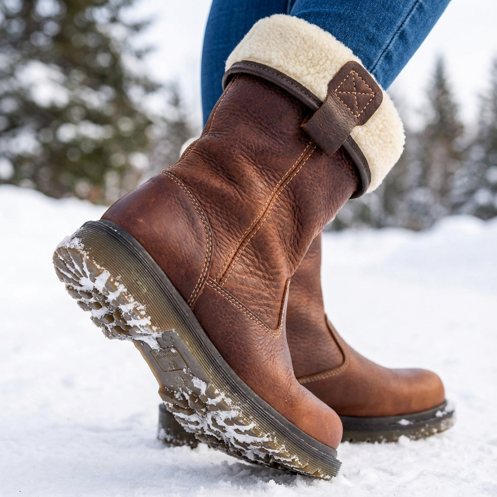 Eliza™ - Warm Leather Winter Boot