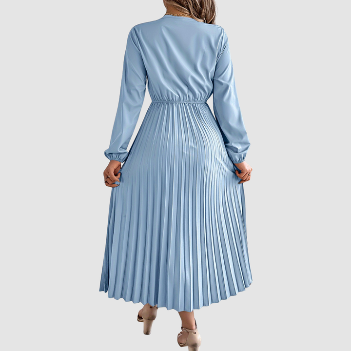 ROSALIND QUINN™ - LACE V-NECK A-LINE DRESS