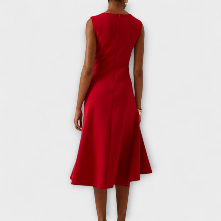 ARIANA™ - PLEATED MIDI DRESS