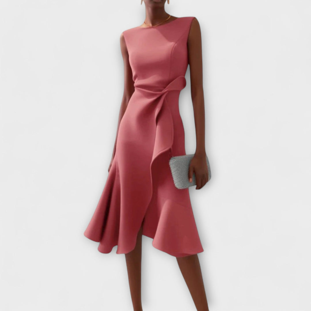 ARIANA™ - PLEATED MIDI DRESS