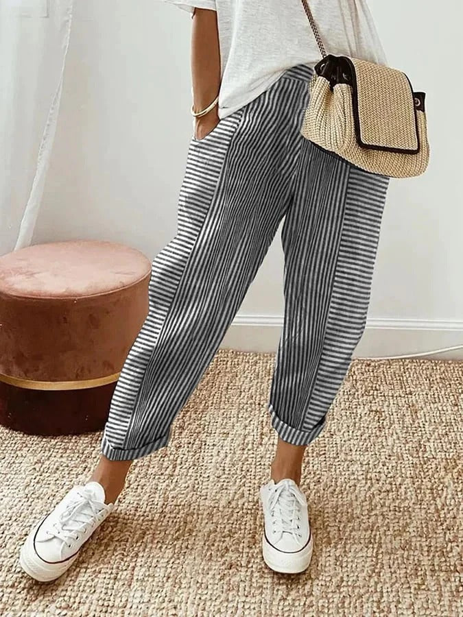 Cosette | Striped Trousers