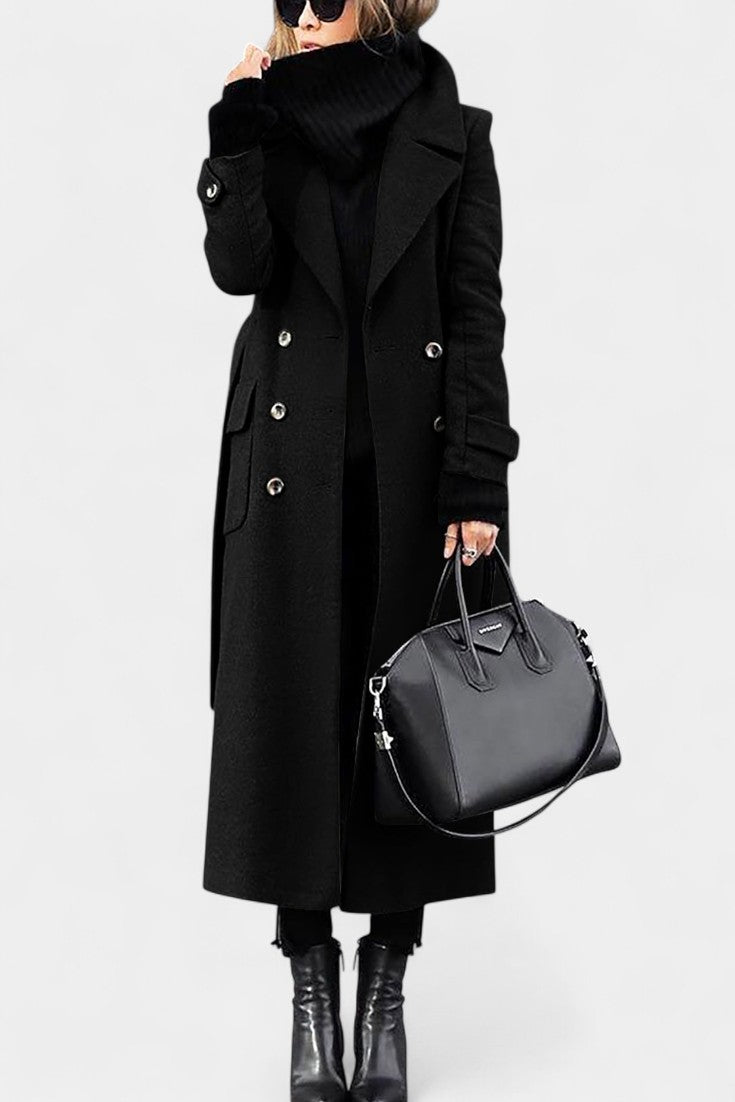 Jordyn™ - Timeless Double-Breasted Coat