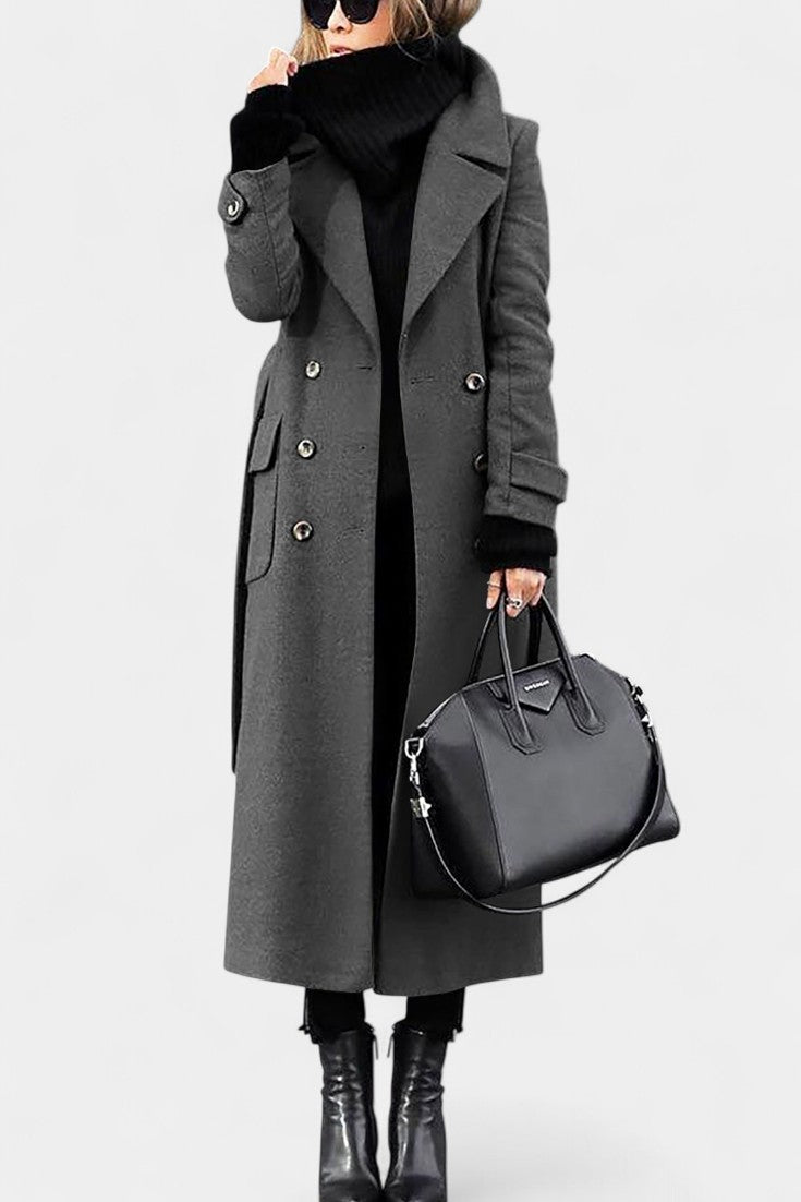 Jordyn™ - Timeless Double-Breasted Coat