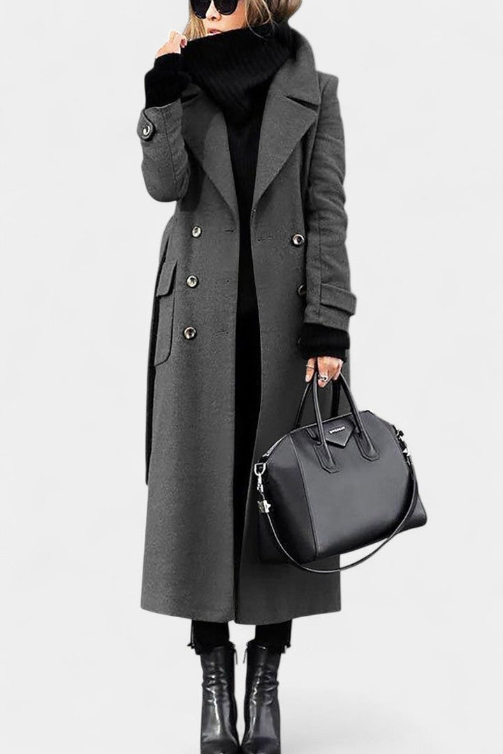 Jordyn™ - Timeless Double-Breasted Coat
