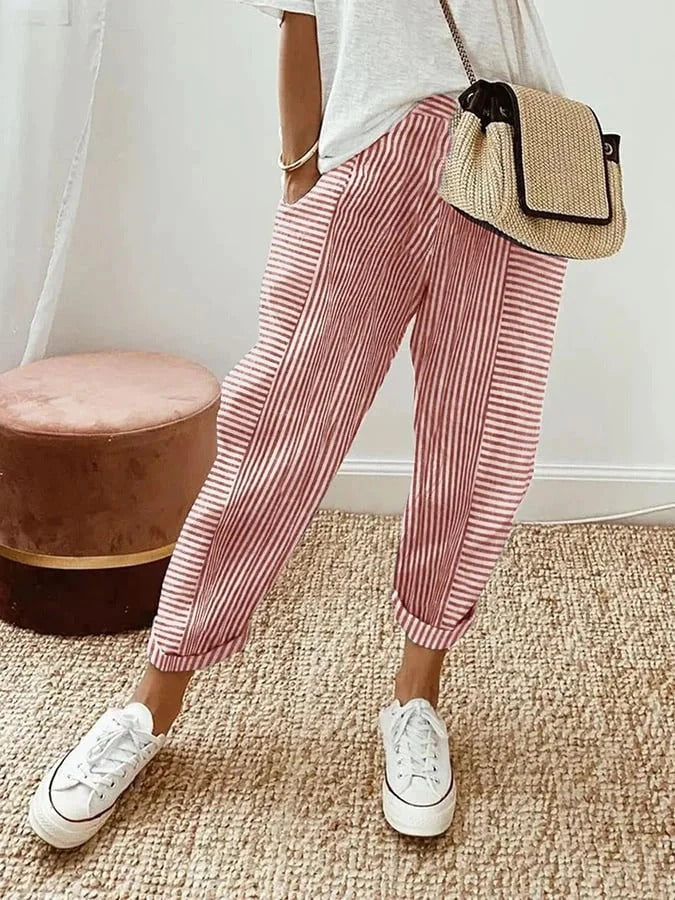 Cosette | Striped Trousers