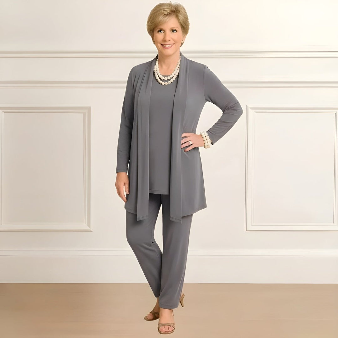 Rosie™ - Cardigan Top & Pants Set